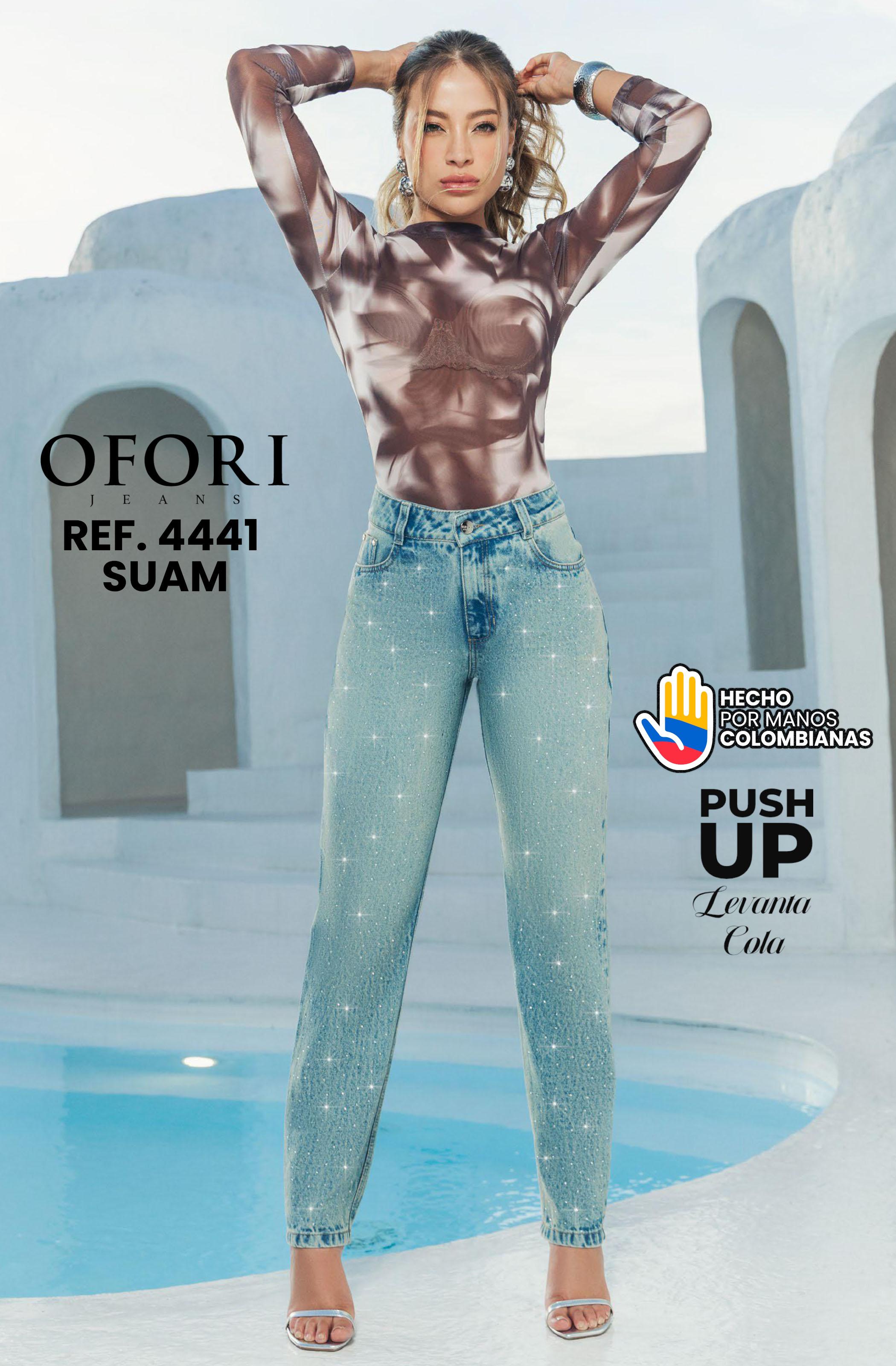 Jean con Bolsillos Push Up Colombiano