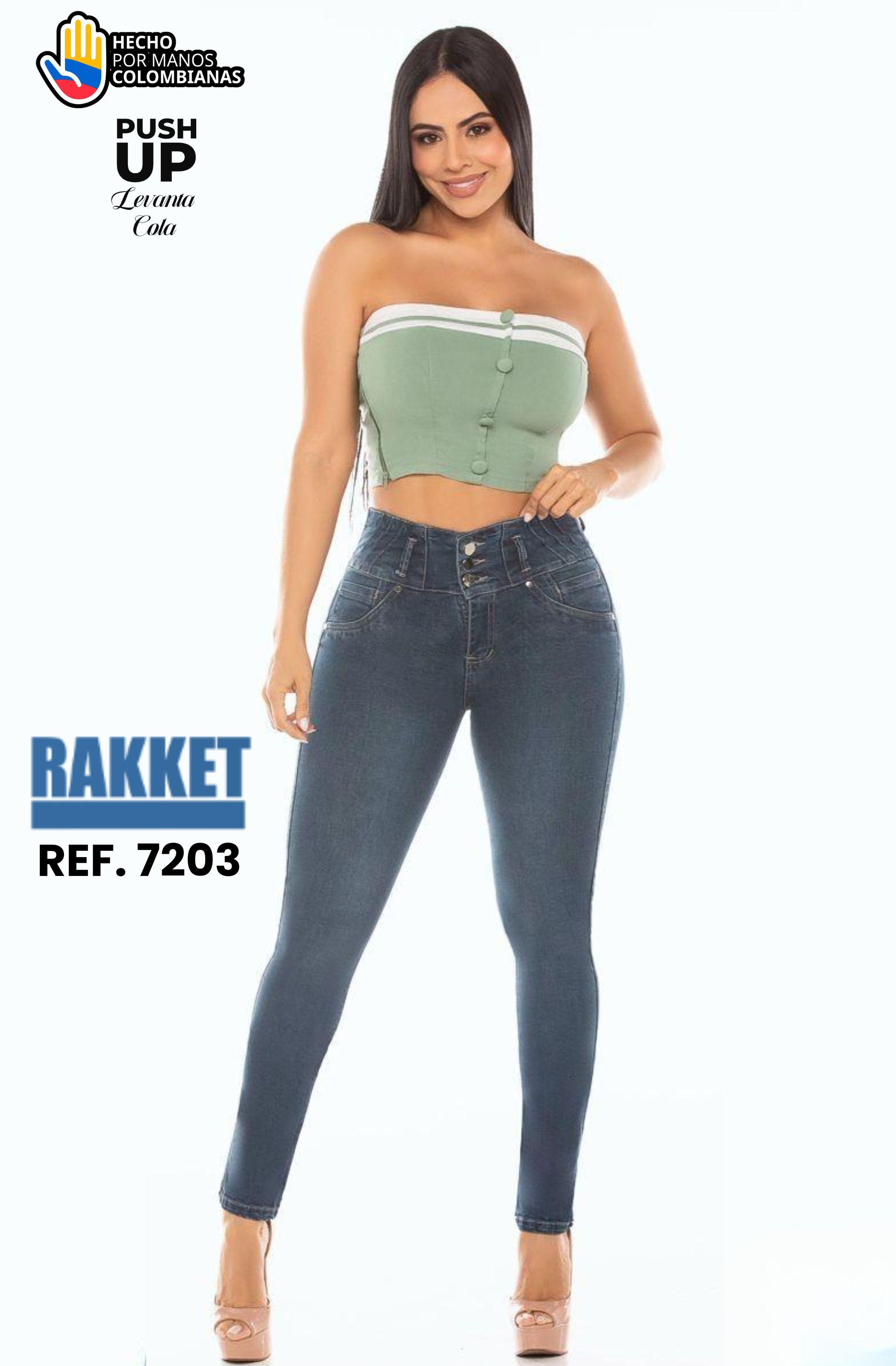 Jean Push Up con Bolsillos