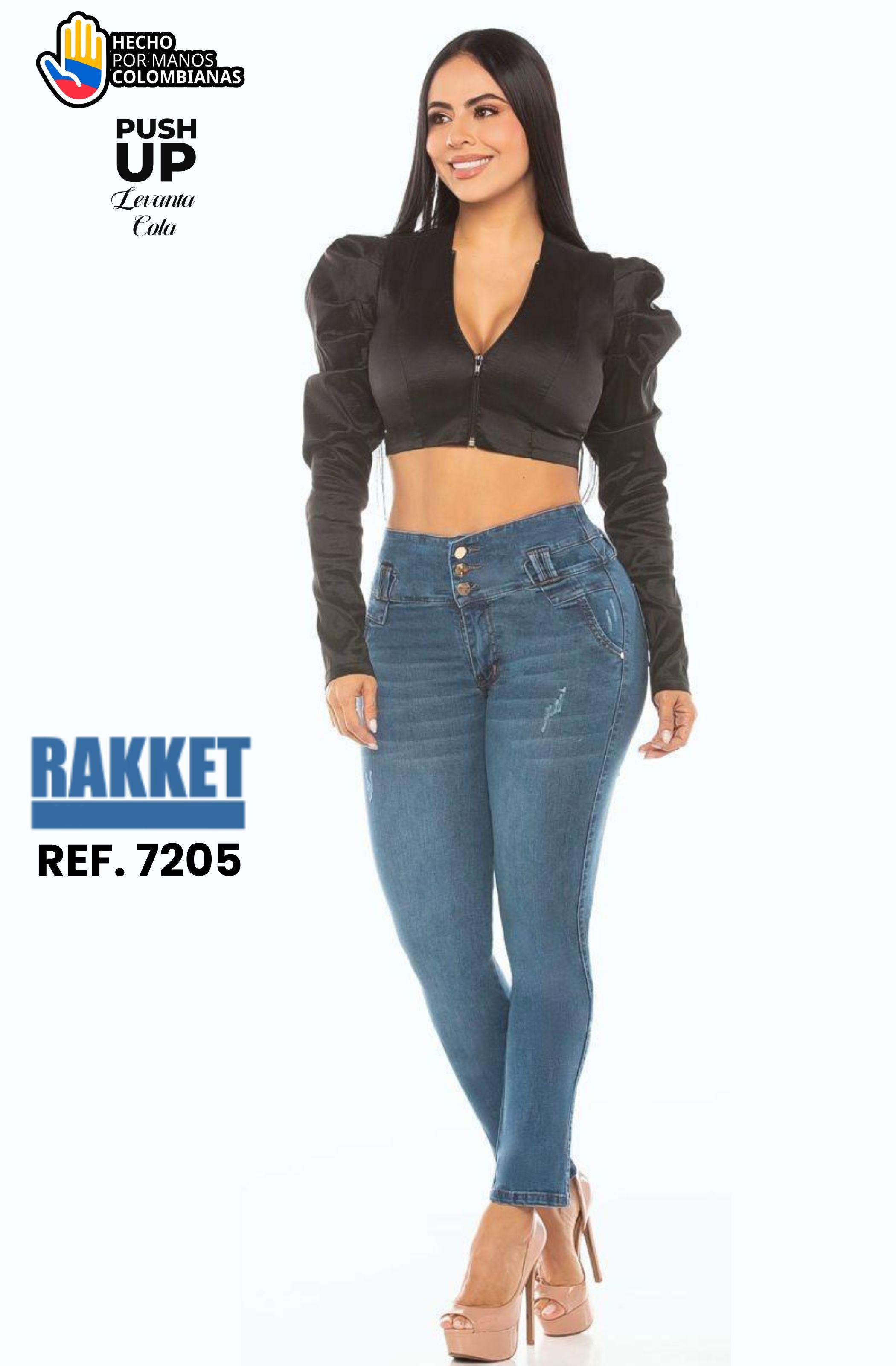 Jean Push Up con Bolsillos