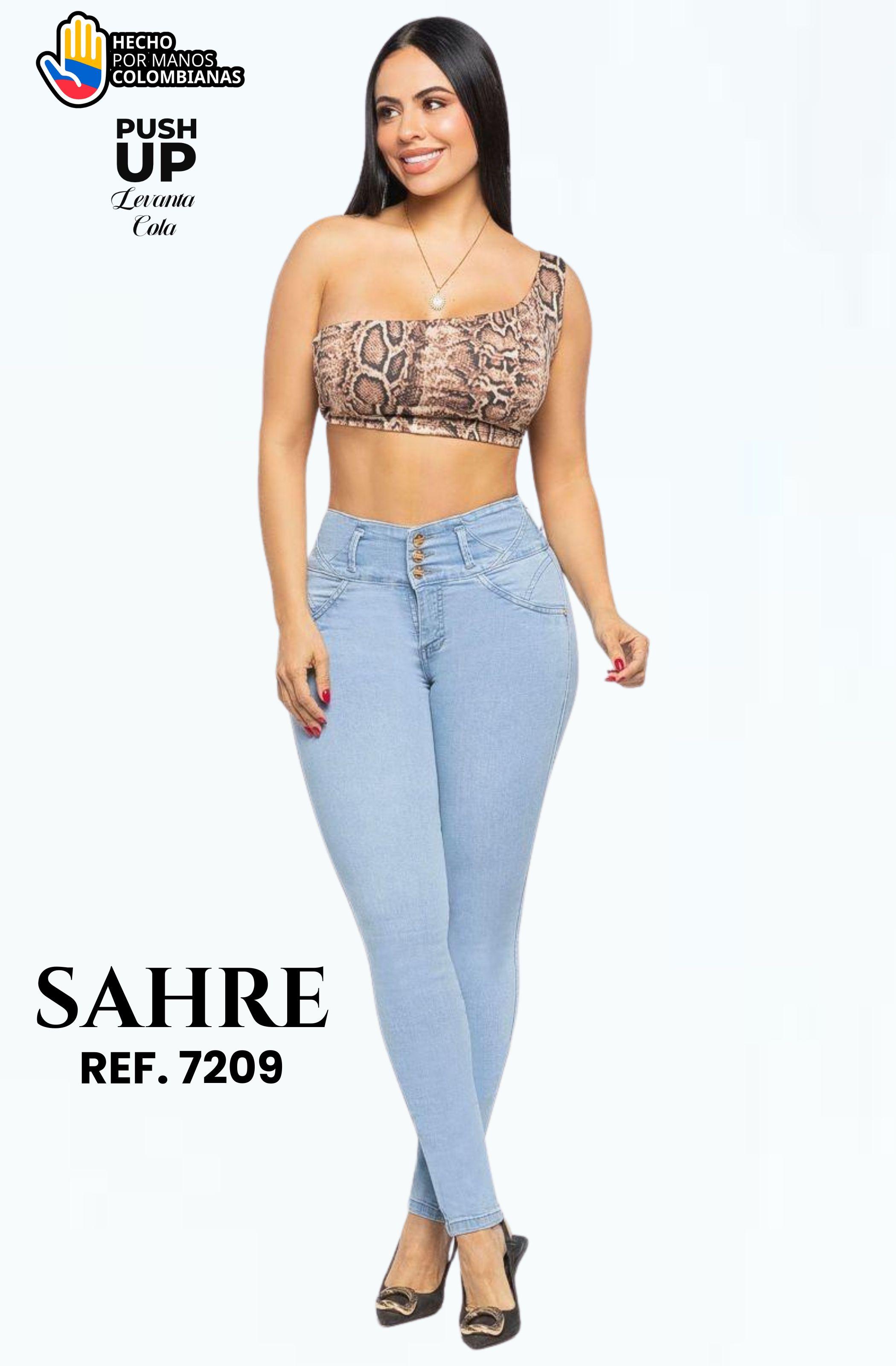 Jean con Bolsillos Push Up Colombiano