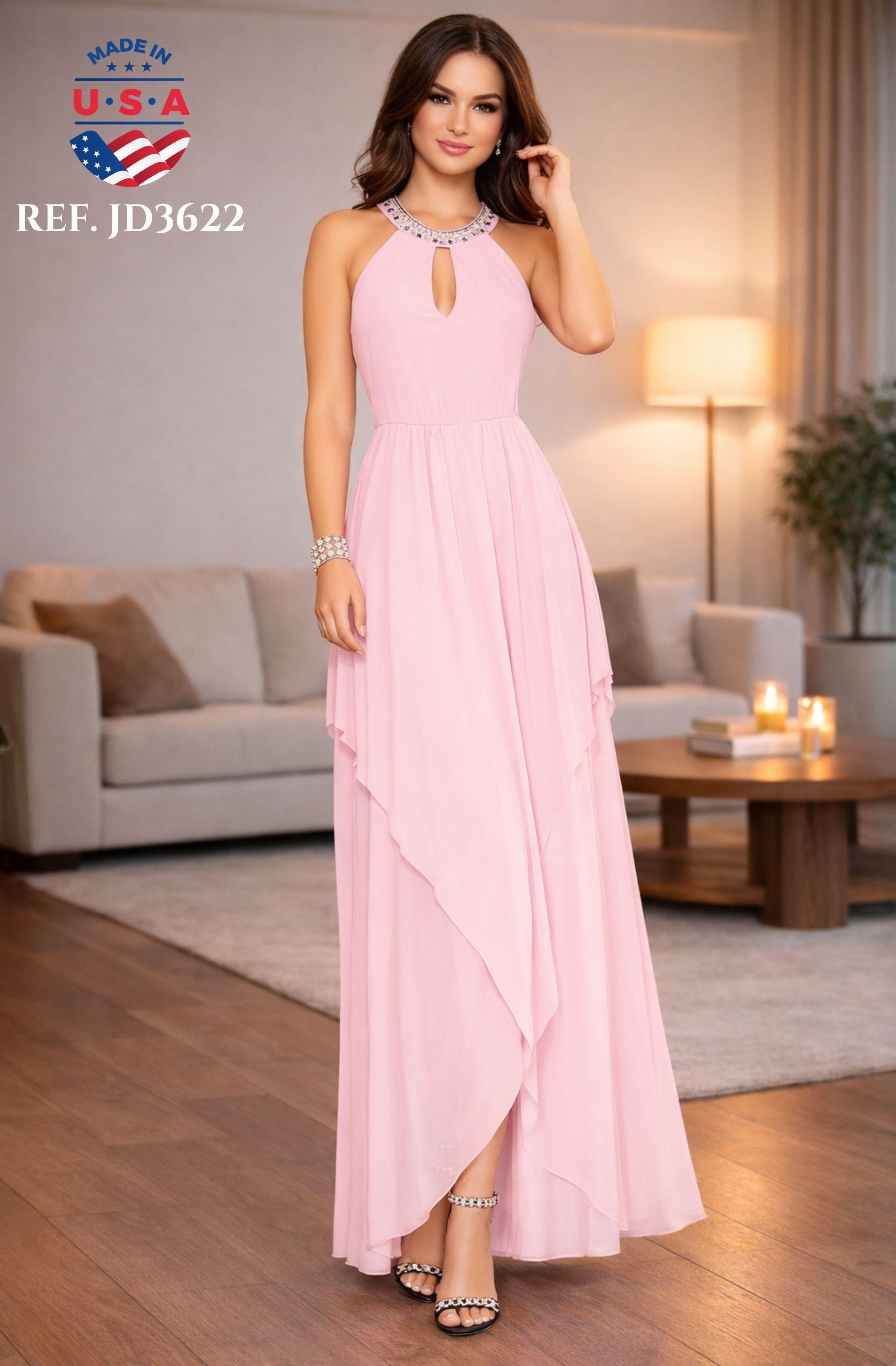 VESTIDO LARGO AMERICANO