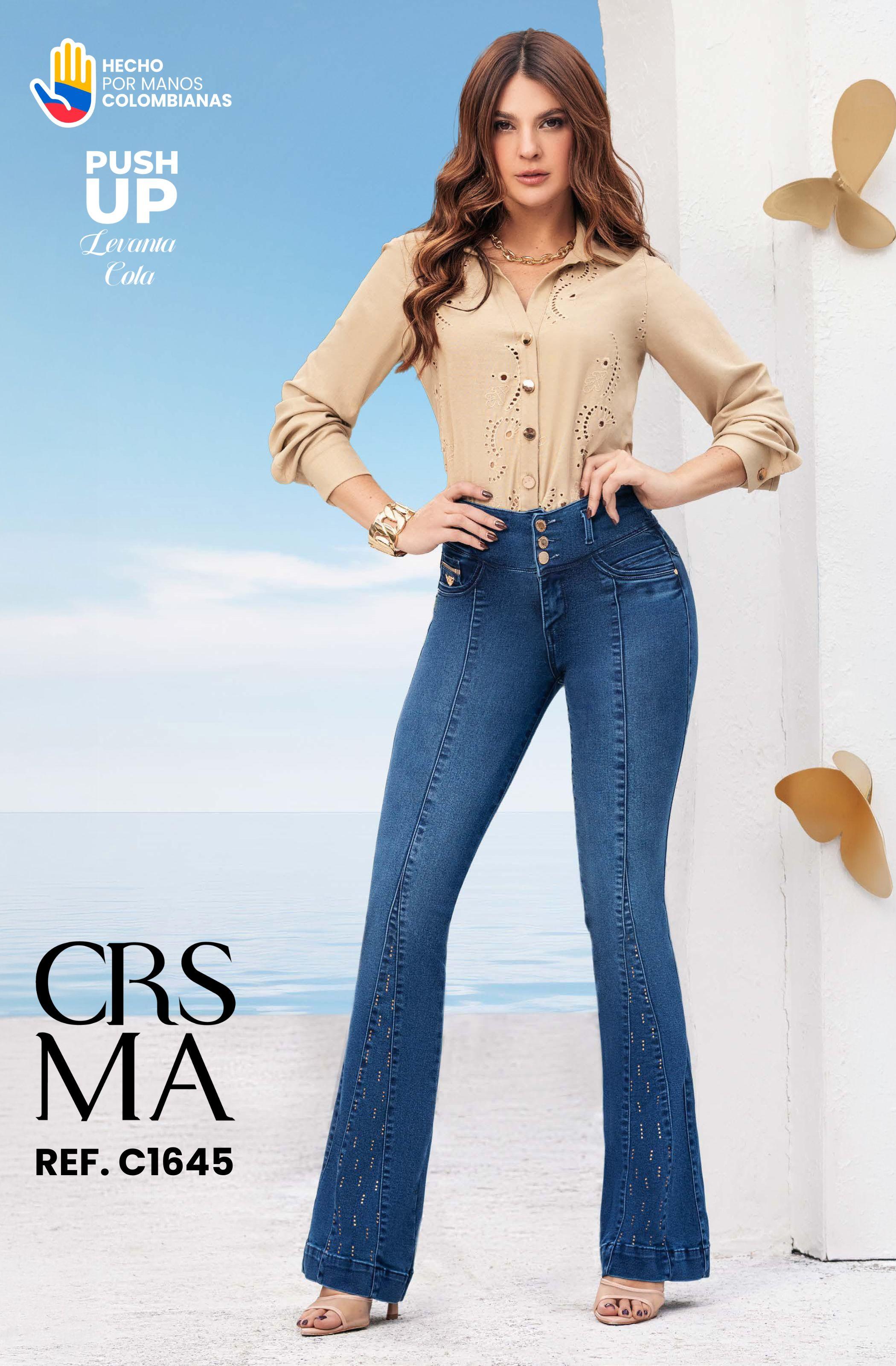 Jeans con Bolsillos Push Up