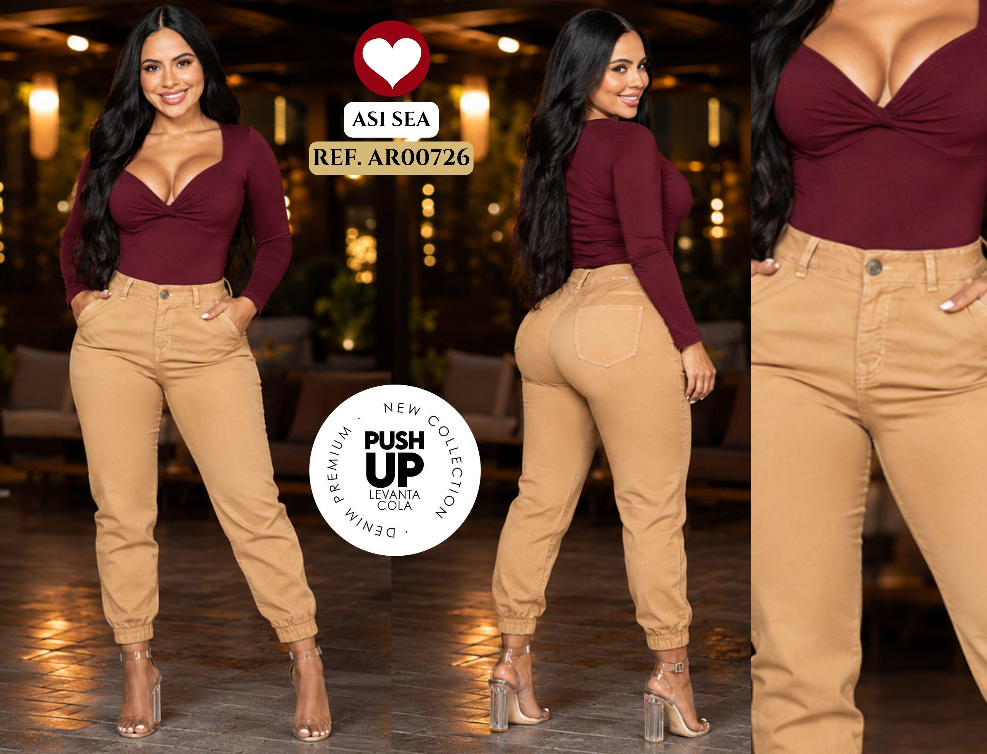 Pantalon Colombiano de Moda Elaborado en Tela